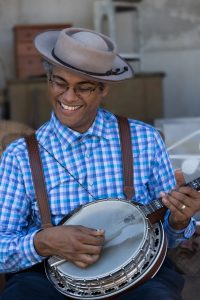 Although he grew up far from Appalachia, Grammy award-winning musician Dom Flemons quickly found a connection by tracing the country music beloved by some of his own family members back to some of its roots in the mountains. Photo by Scott Baxter.