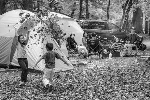 Fall camping at Smokemont