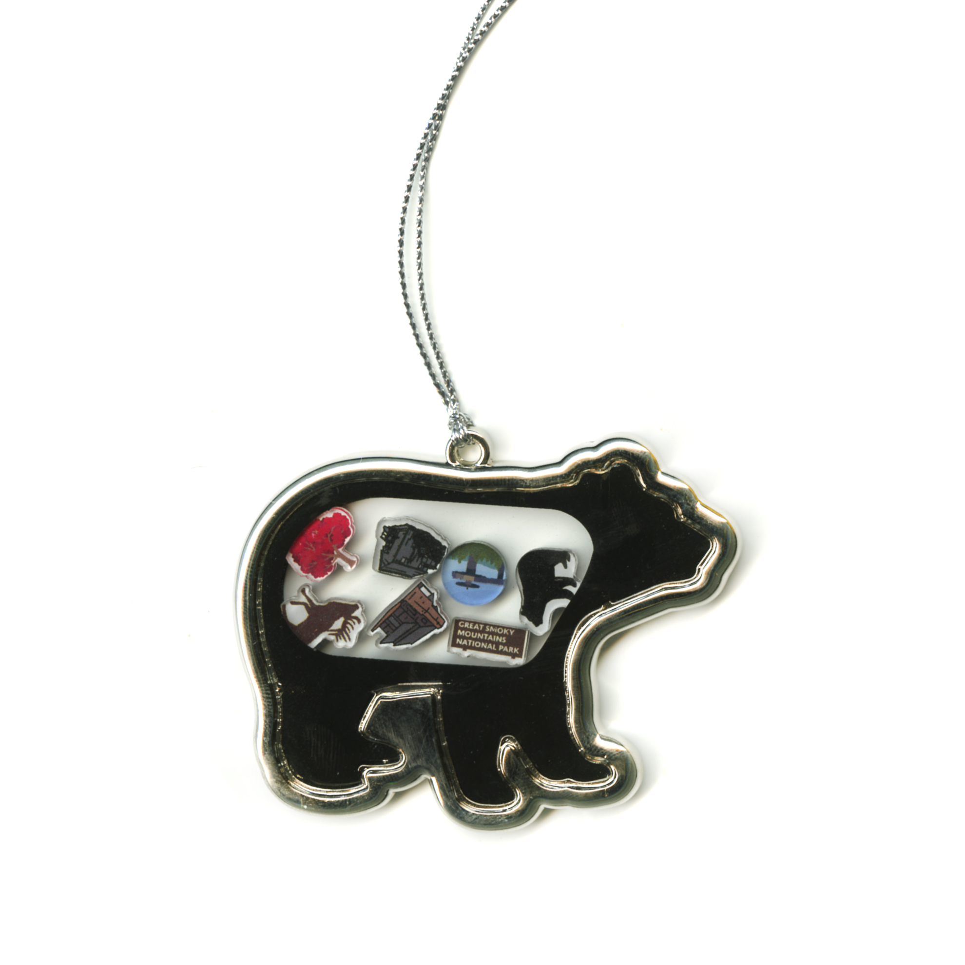 Bear Ornament with Floating Charms - GSMA