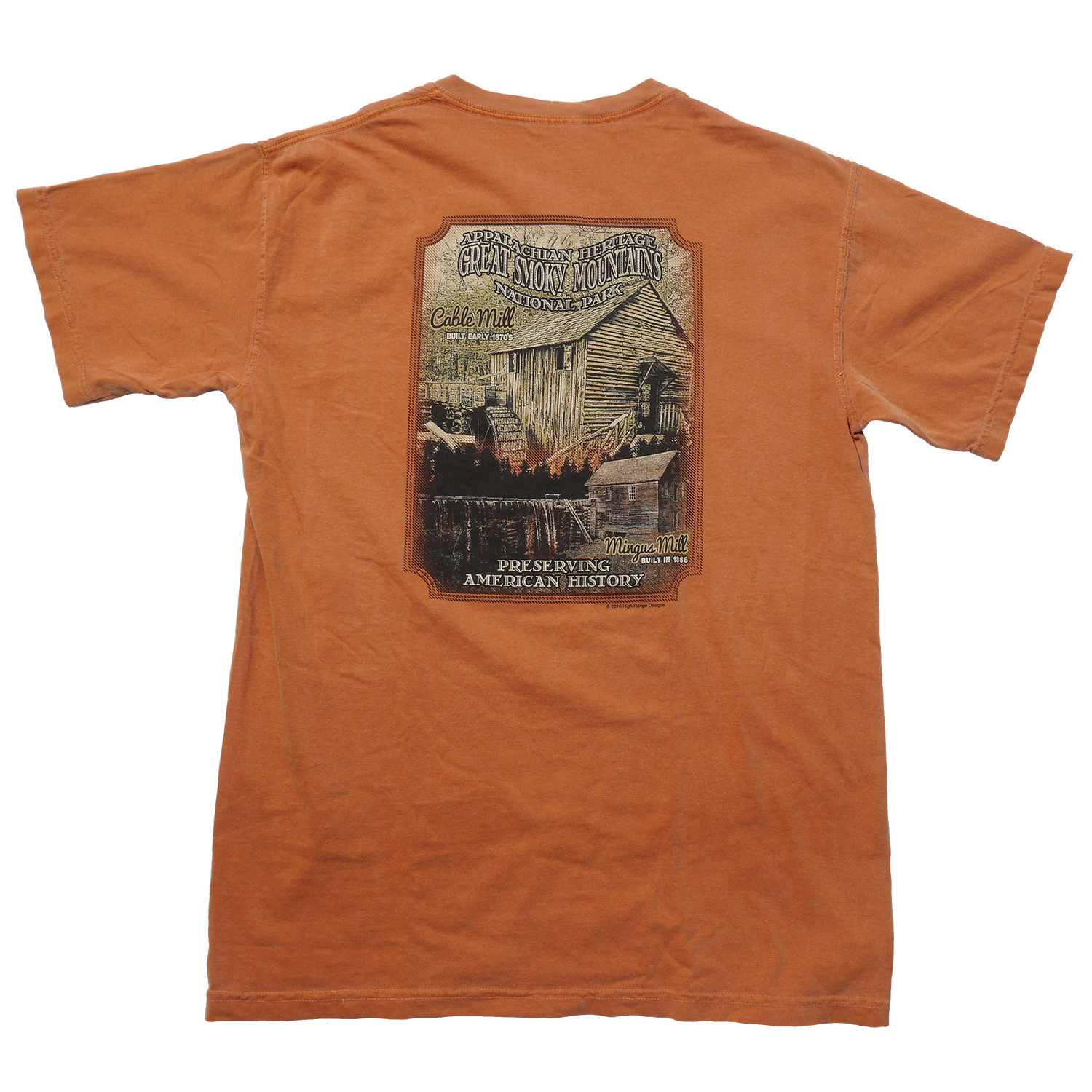 Historic Grist Mill T-Shirt - GSMA